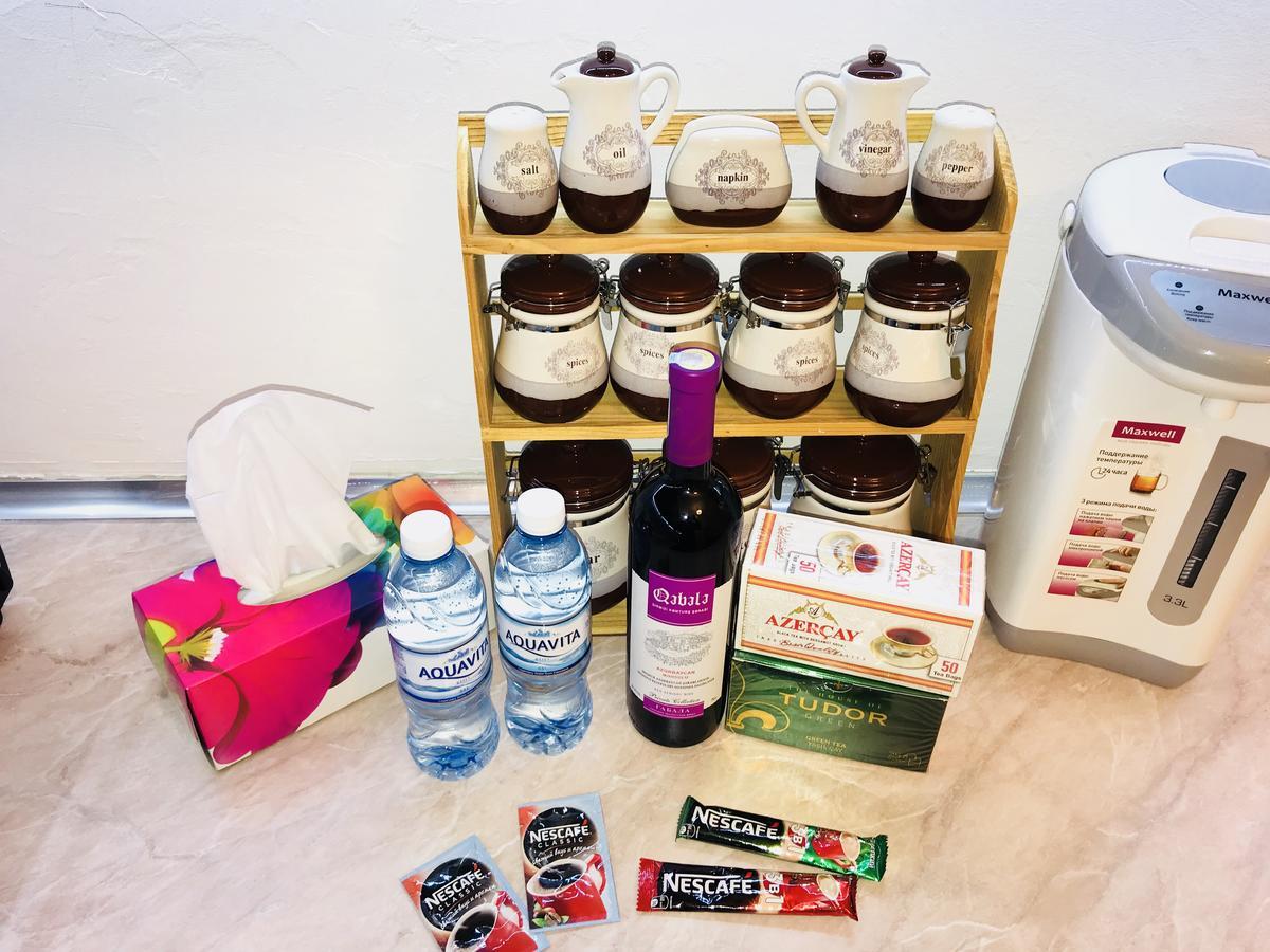 Check-In Apartment Near Fountain Square Vidadi Str 바쿠 외부 사진
