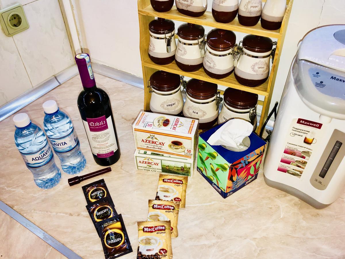 Check-In Apartment Near Fountain Square Vidadi Str 바쿠 외부 사진