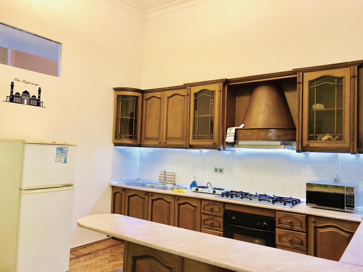 Check-In Apartment Near Fountain Square Vidadi Str 바쿠 외부 사진