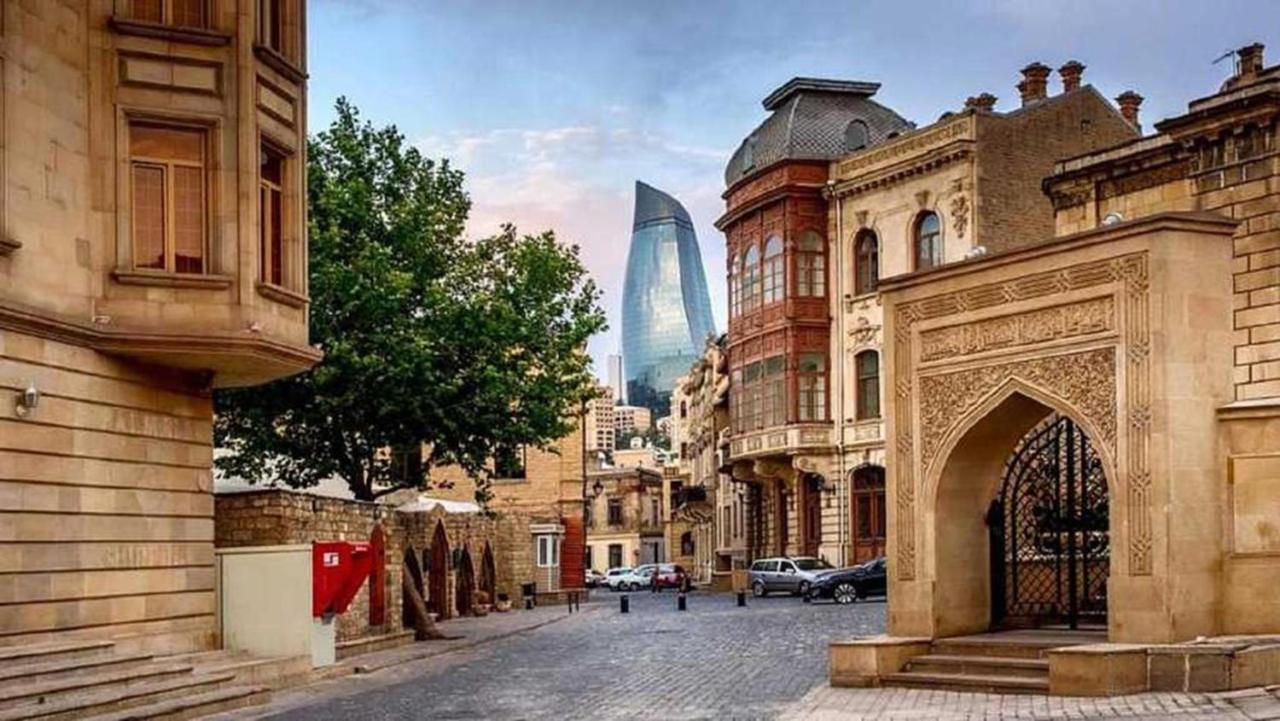 Check-In Apartment Near Fountain Square Vidadi Str 바쿠 외부 사진